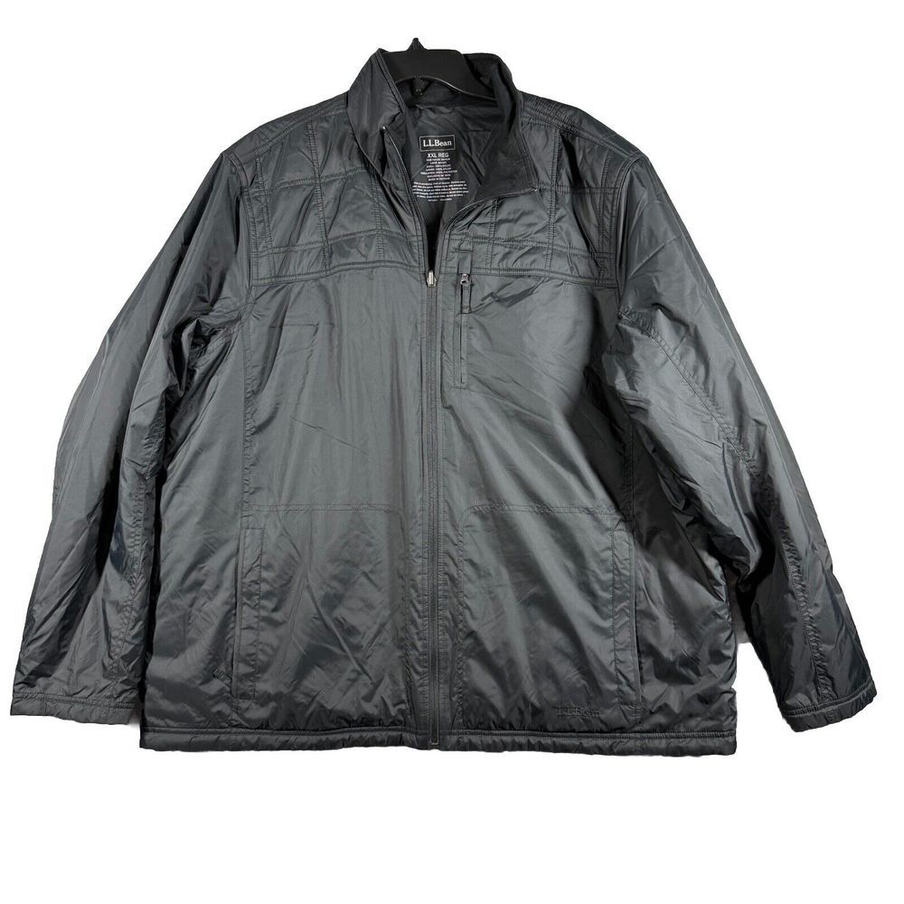 LL Bean Jacket Mens 2XL Tek 3-in-1   Jacket Prima-loft Black (inner jacket only)